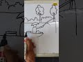 Fisherman Drawing How To Draw Fishermen Drawing Shorts Fisherman Drawing Art 