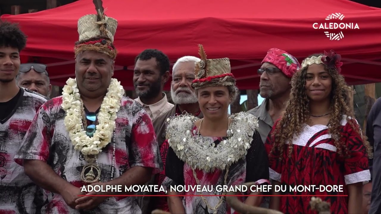 Adolphe Moyatea, nouveau grand chef du Mont Dore