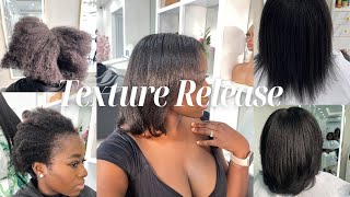 My hair has been transformed 😬 I got a TEXTURE RELEASE for my 4C hair | full details