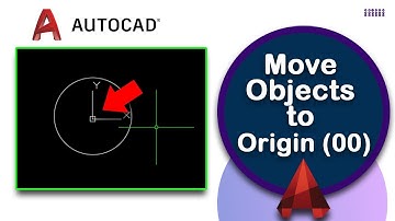 How to move objects to origin 0,0 coordinates in AutoCAD