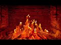 Горящий камин 10 часов. Белый шум костра. Видео для фона. Fireplace.