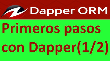 Inciación al Micro ORM  Dapper  con C# y .Net Core (1/2)