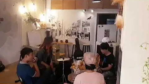 Aloha - Cool - Love Wind Harmonica live acoustic at old Mzone Coffee