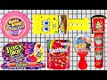 Satisfying ASMR Wild Cherry Berry Juicy Drop Gummy Jelly Candy Food Challenge Mukbang Unboxing