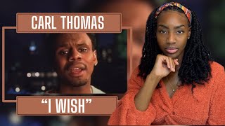 Carl Thomas - I Wish| REACTION 🔥🔥🔥