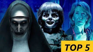 اكثر 5 افلام رعب في تاريخ السينما تسببت في الكوابيس👻 | TOP 5