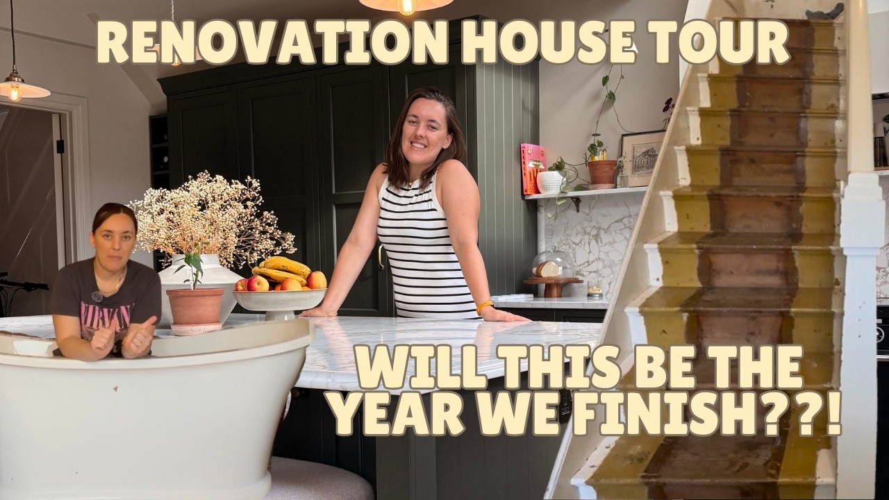 Trying To Finish Our Entire House This Year | Full Renovation House ...