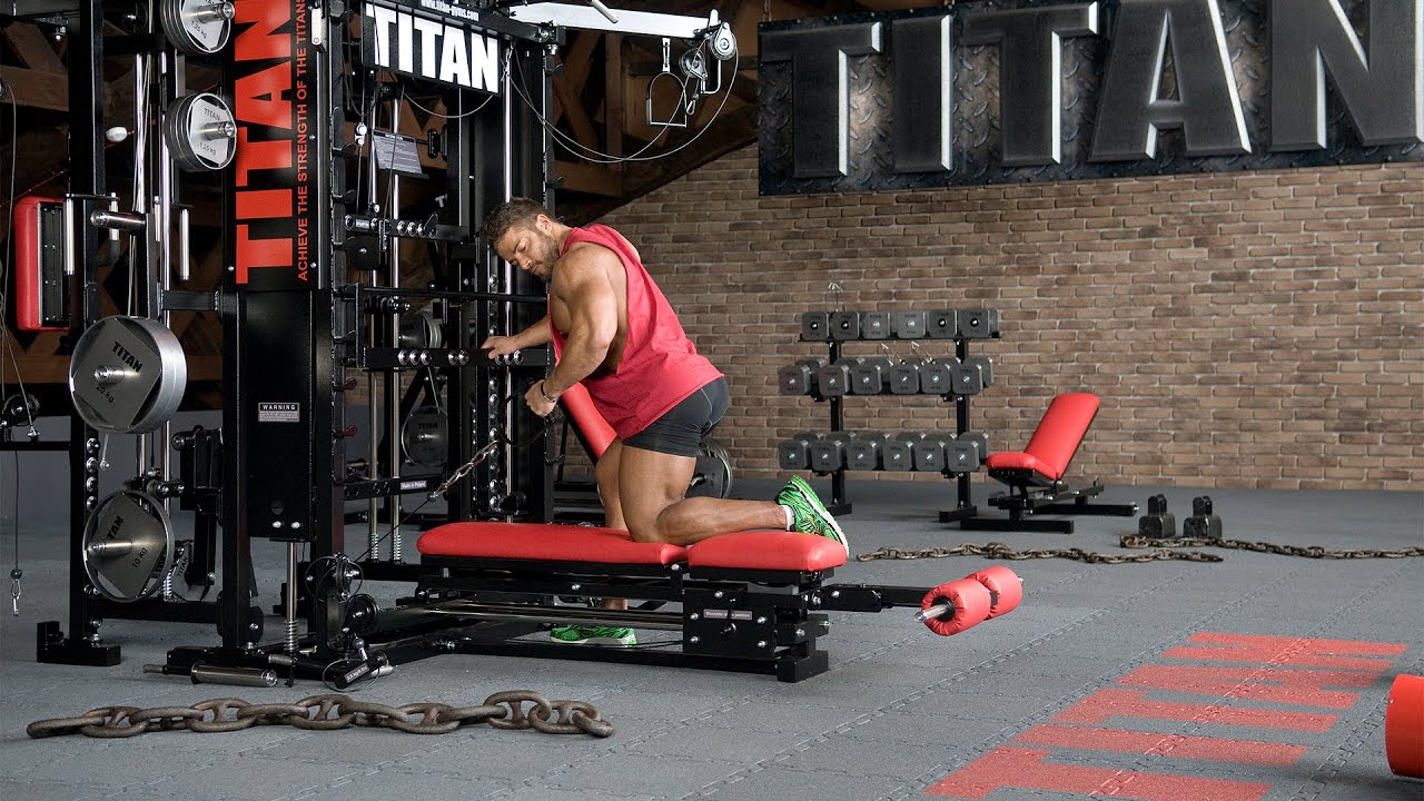 T1X89 Cable OneArm Bentover Row YouTube