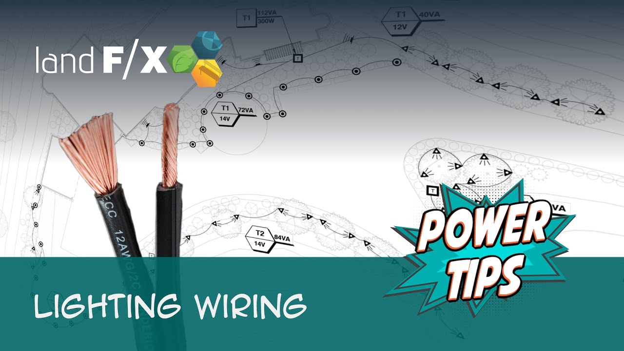 Power Tip: Creating a Landscape Lighting Wiring Plan with Land F/X