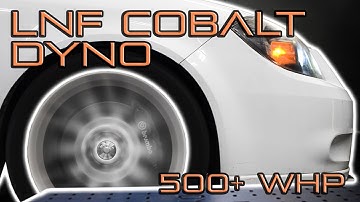 500+ WHP Turbo Cobalt on Dyno