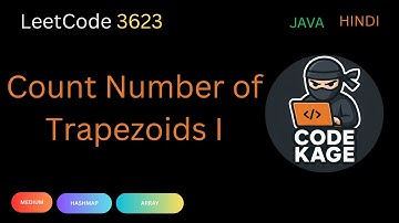 LeetCode 3623 | Count Number of Trapezoids I | Java