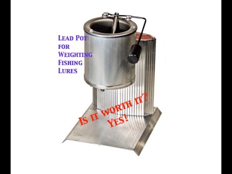 Lead pot for Lure weight, first use 