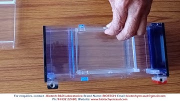 BIOTECH Submarine Gel Electrophoresis Unit and Gel Casting System