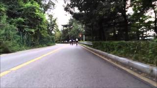 Rapha Cycling Club Seoul - RCC SEL - Seoul City Ride - Bukak Down hills
