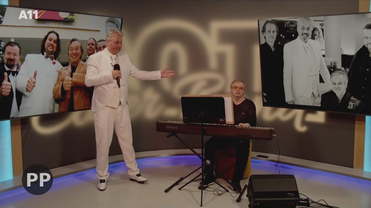 Lady Karneval - Gott Cover Band v tv A11. Milan Fiala zpěv, Petr Berki piáno. Komorní verze songu.