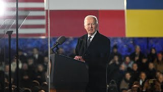 Biden marks 1 year of war in Ukraine with speech in Poland vowing support | Special Report