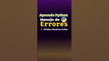 Como manejar errores  Python #pythonbasico #estudiantesdesistemas #programadores