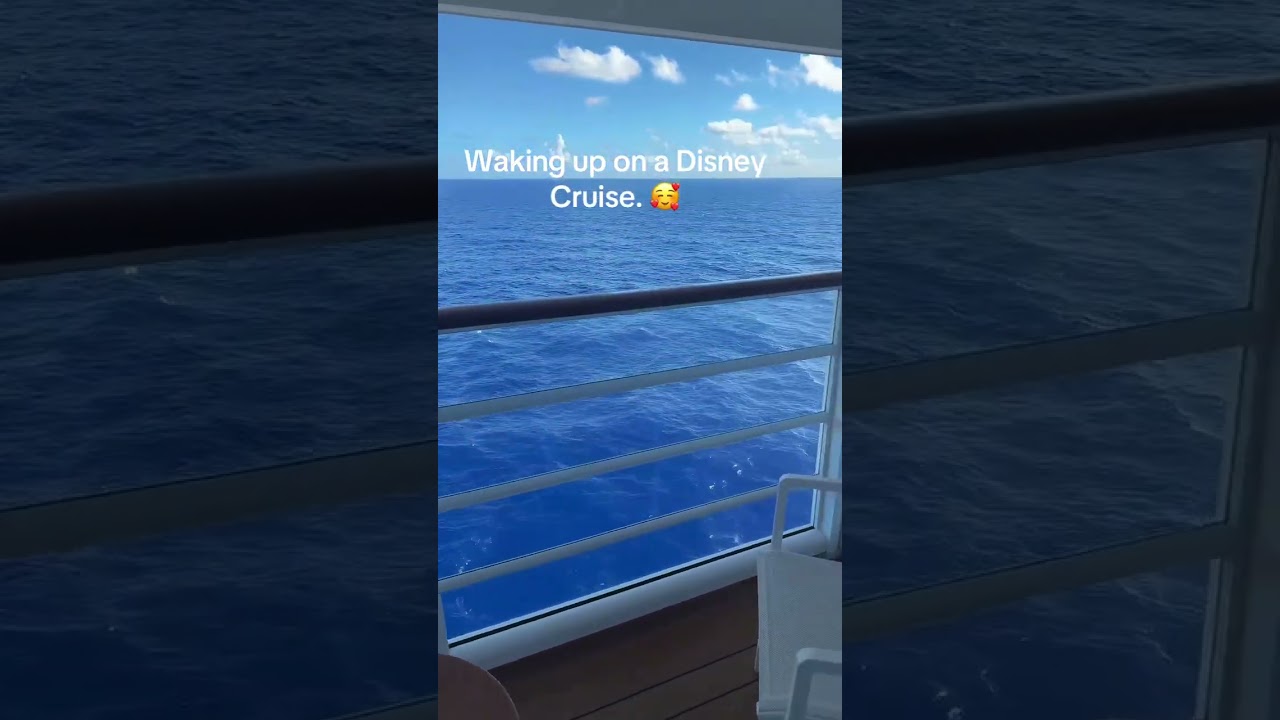 This view NEVER gets old #shorts #disneycruise #disneytreasure #disneycruise #oceanviews