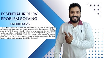 Essential Irodov Problem Solving Series | Question 2.2 | JEE / NEET | Concept Building |