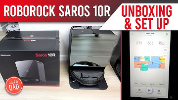 Roborock Saros 10R Robot Vacuum & Mop How to Set up & Unboxing