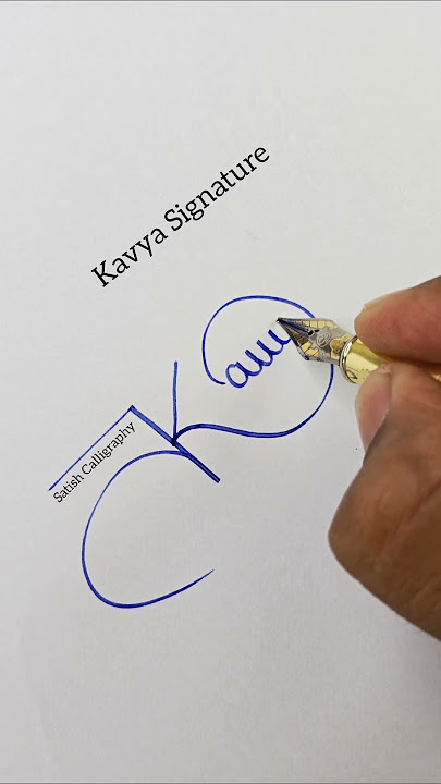 K Sign | Signature | how to sign k | K Signature style | Letter K Sign #signature #shorts