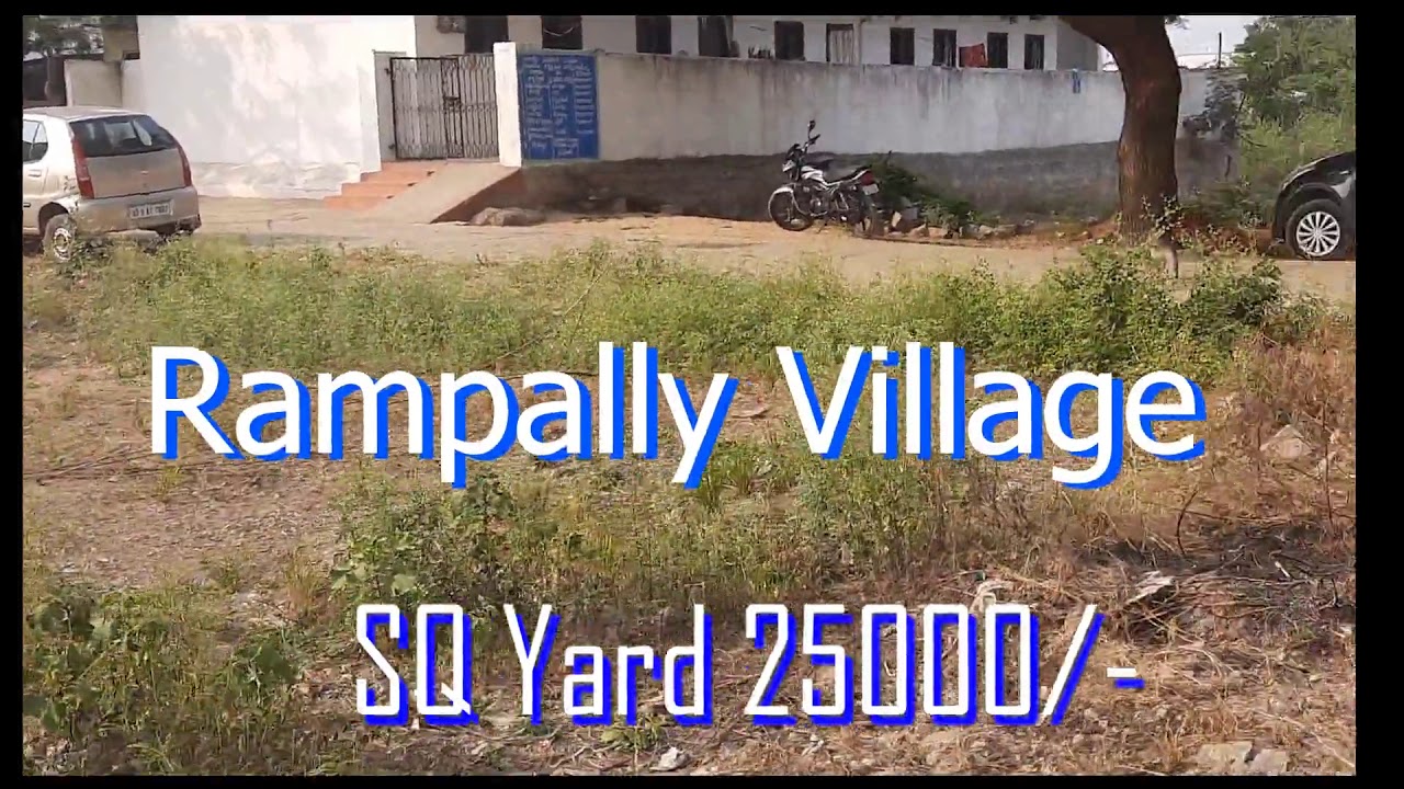 20 plot for sale rampally village ChorasthaGhatkesar YouTube