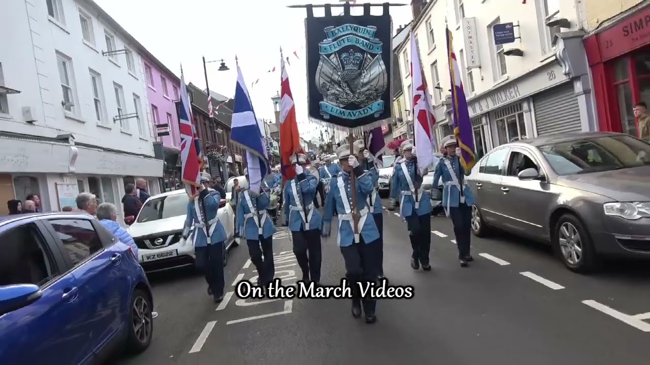 Ballyquin Flute Dunaghy Band parade 2022 YouTube