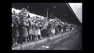 Первый поезд Победы прибыл в Москву, 10 мая 1945 года