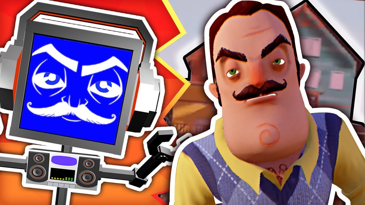 HELLO NEIGHBOR SONG  Fandroid The Musical Robot 