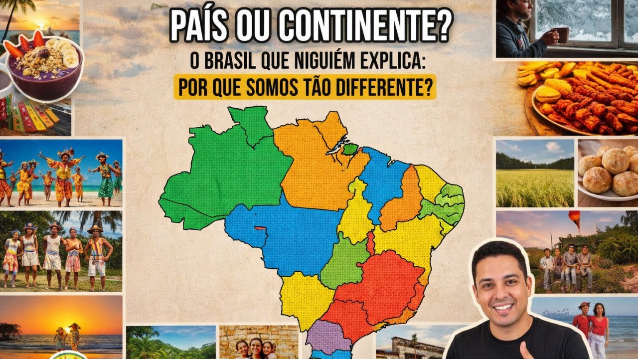 O Brasil que ninguém explica: por que somos tão diferentes dentro do mesmo país?