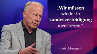 Jürgen Trittin über Ampelstreit, Atomausstieg und Landesverteidigung | maischberger