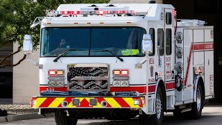 *ELECTRIC FIRE TRUCK* Mesa Fire/Medical E221 & PHXFD R52 responding 