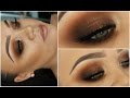 Kim Kardashian Bronze Smokey Eyes | One Brand Tutorial "Freedom Makeup"