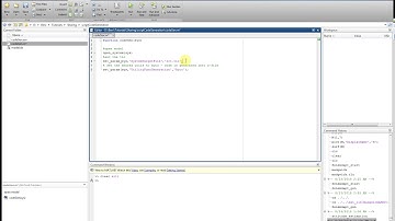 Simulink: Code generation script