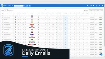 Expired Domains Emailed Daily - SpamZilla