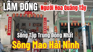 NGƯỜI NÙNG GỐC HOA Sống Tập Trung Đông Nhất Khu Vực Sông Mao Hải Ninh VIỆT NAM.
