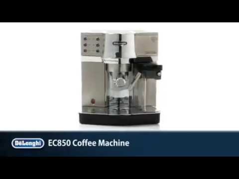 Delonghi EC 850.M - Coffee Machine - Operating Video, by Delonghi