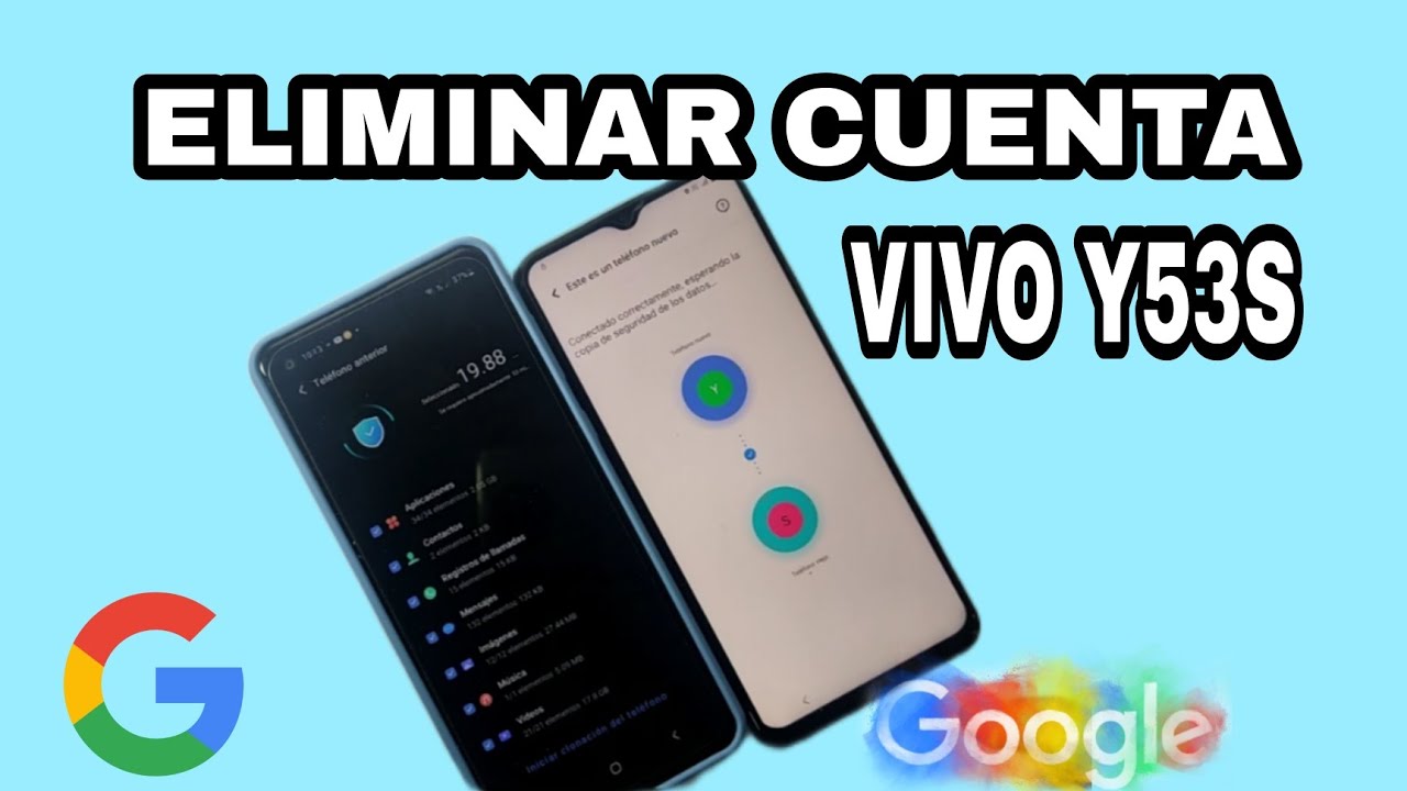Cómo eliminar cuenta de Google vivo y53s Android 13 / Nuevo Método 2023 ...