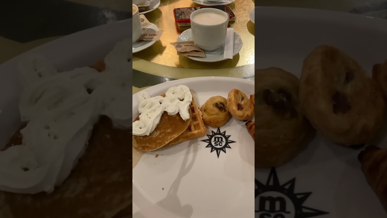 What I ate during the MSC Orchestra cruise in August 2022