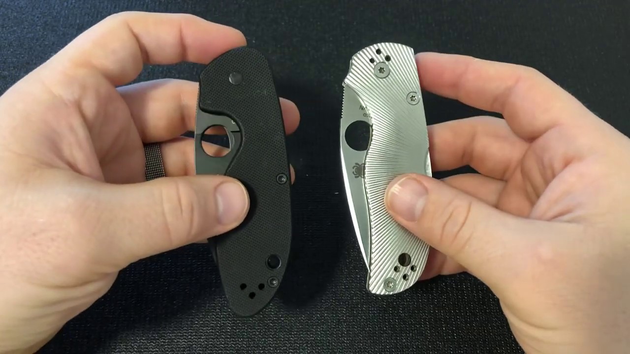 The Spyderco Native 5 and Efficient Comparison: 2 of the BEST EDC knife choices in two Budget Ranges