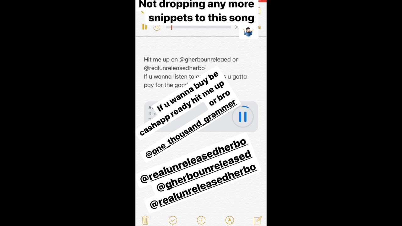 G Herbo - “FoNem” Unreleased(CHECK DESCRIPTION)