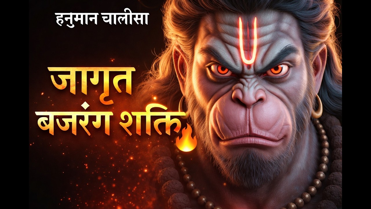 जागृत बजरंग शक्ति 🔥 Powerful Hanuman Chalisa | संकट मोचन हनुमान भक्ति