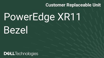Dell  PowerEdge XR11: Remove/Install Bezel Filter