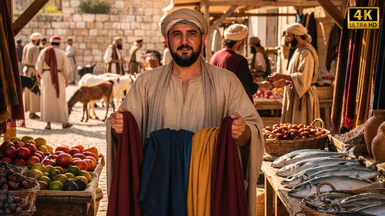 Como Eram os Mercados no Tempo de Jesus Há 2.000 Anos – Documentário bíblico