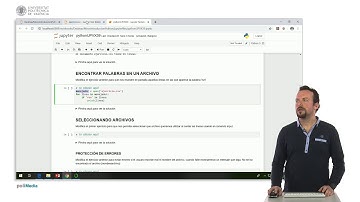 Python - Ejercicios con documentos II | 48/51 | UPV