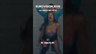 Eurovision 2025 My Predicted Top 10
