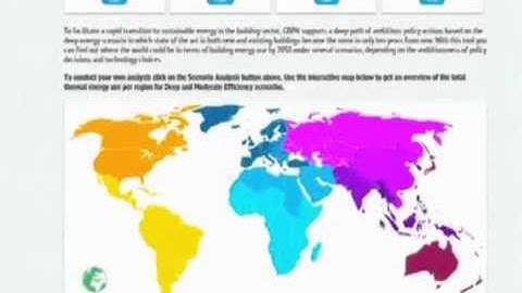 Tutorial Tool for Building Energy Performance Scenarios