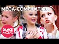 Jojo ruffles abbys feathers aldc hopefuls fall flat flashback megacompilation  dance moms