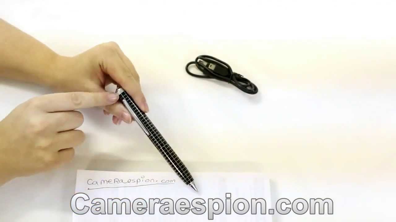 Stylo Caméra Espion de Luxe : Comment Ça Marche ? - YouTube