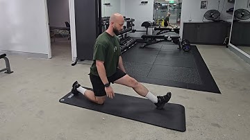 Half-kneeling Hamstring Stretch JAF